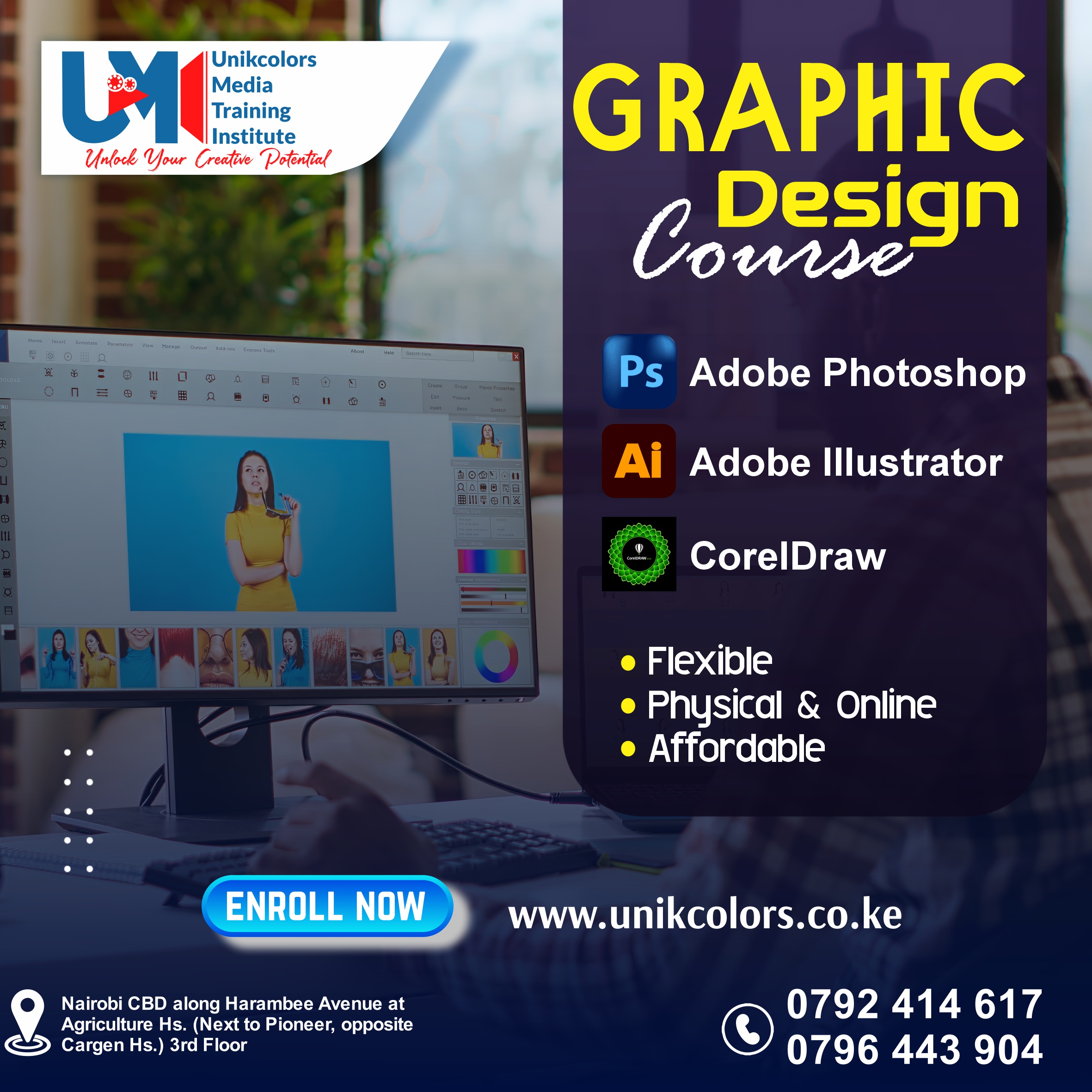Top Graphic Design Schools in Nairobi – January 2026 Intake
